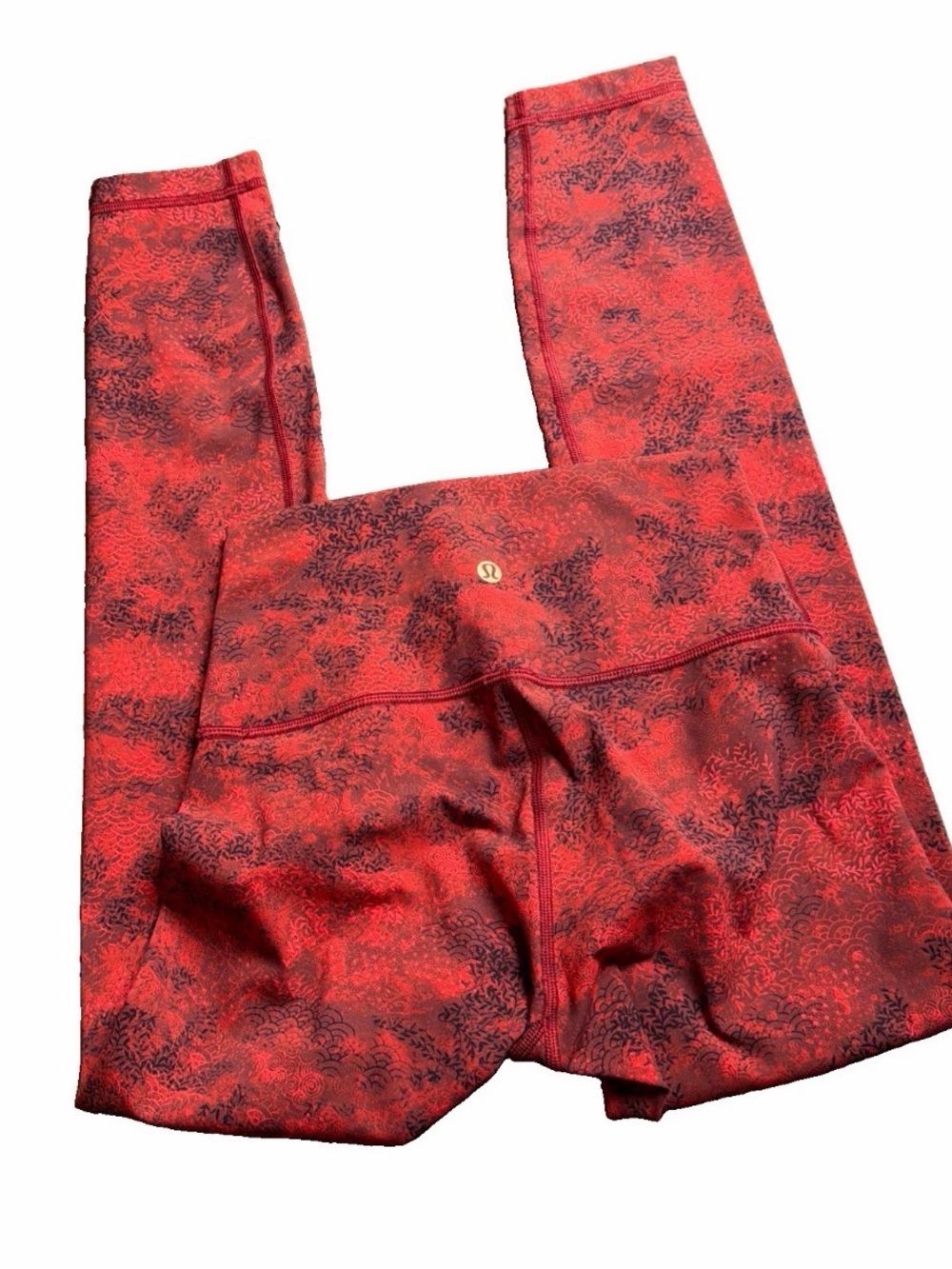 Lululemon Leggings 4 Small Red Lunar New Year